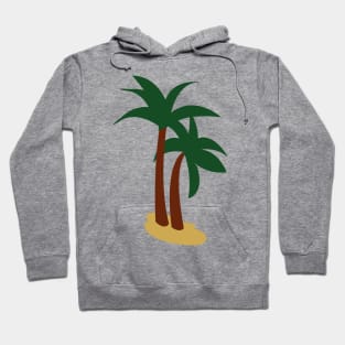 Cartoon Palm trees Hoodie